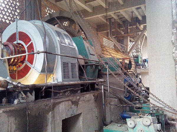 銅川驪山建材用我廠YR1600-8-1430高壓電機(jī)
